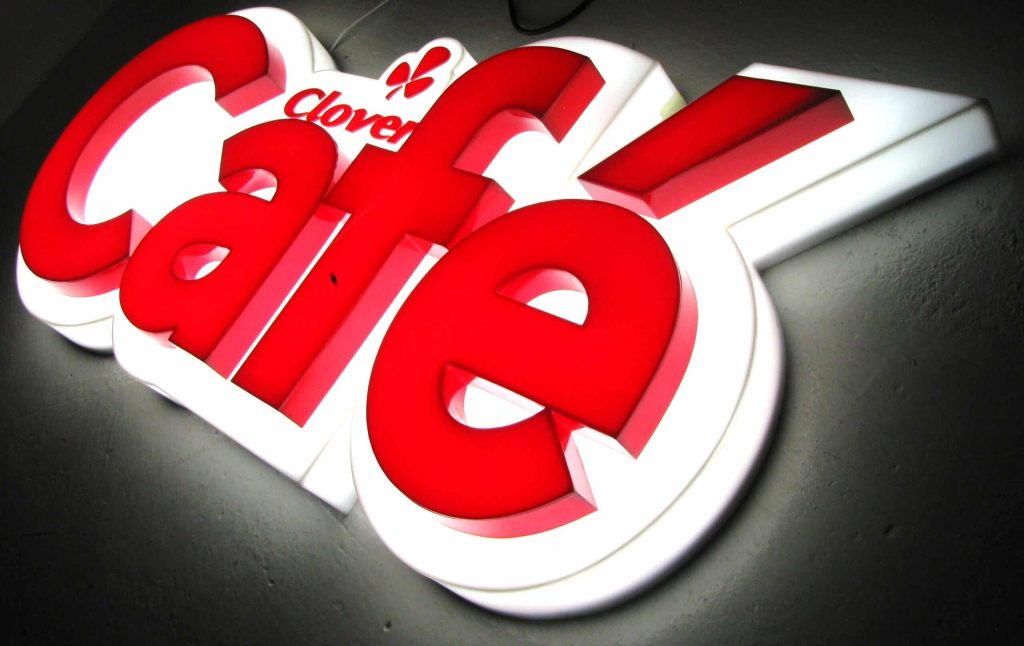 3D fabricated sign