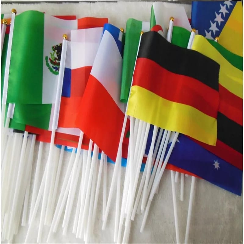 Custom Hand-Held Flags 