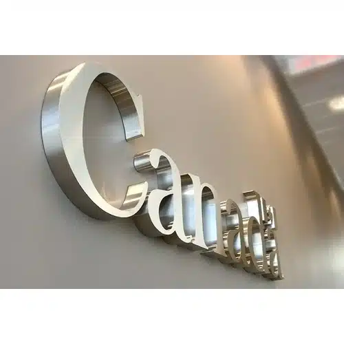 3D FABRICATED LETTERS