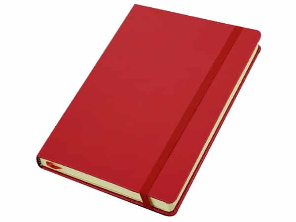 executive notebook with pen